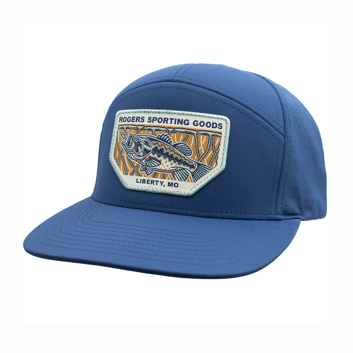 Richardson 169 Performance 7-Panel Flatbill Trucker Hat