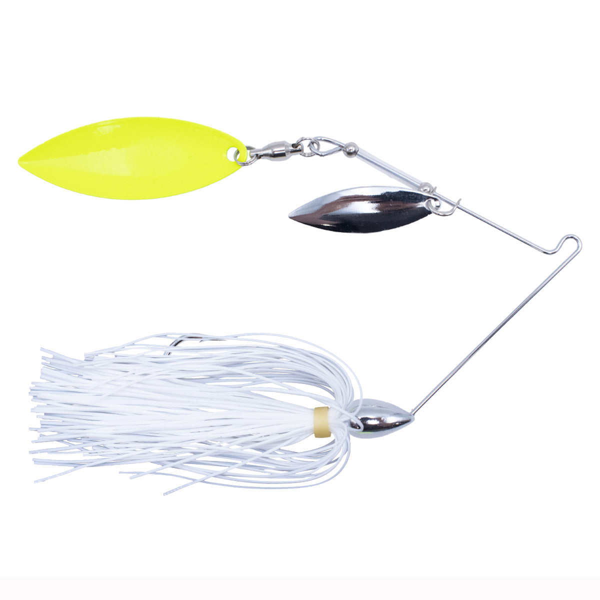 GO-2 Spinnerbait with Painted Blades and Double Willow