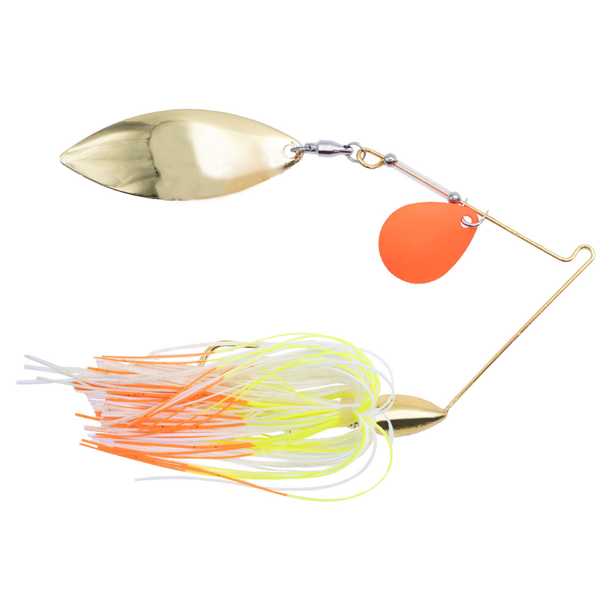 Colorado Willow GO-2 Spinnerbait, Painted Blades