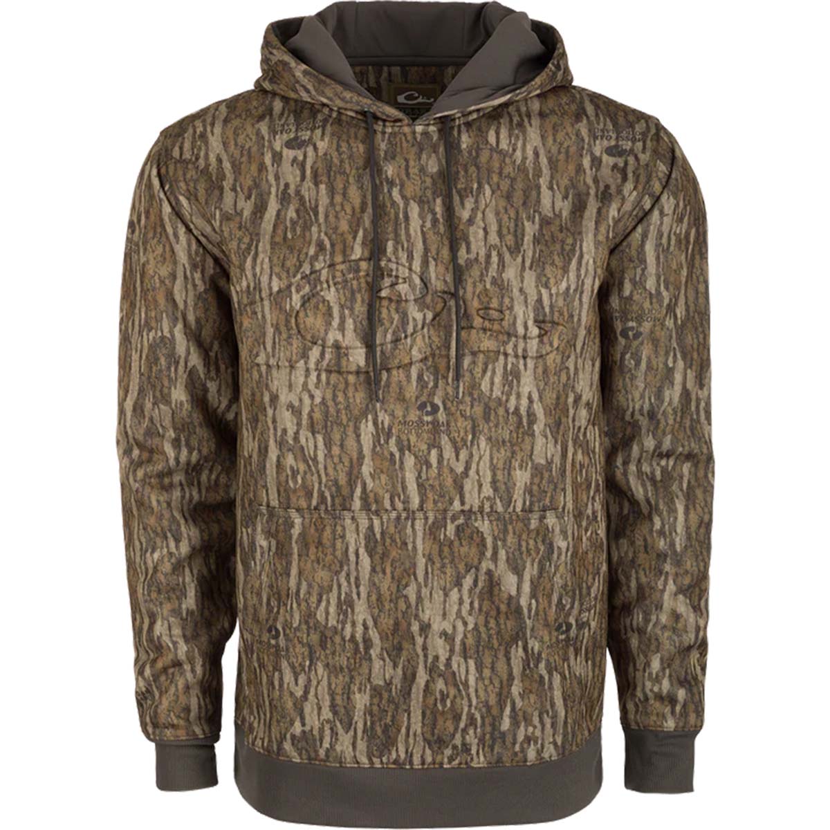 Back Eddy Embossed Hoodie