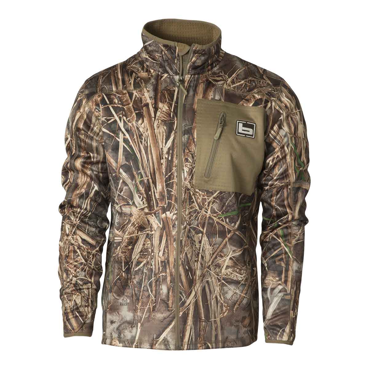 Mid-Layer Full Zip Fleece Pullover
