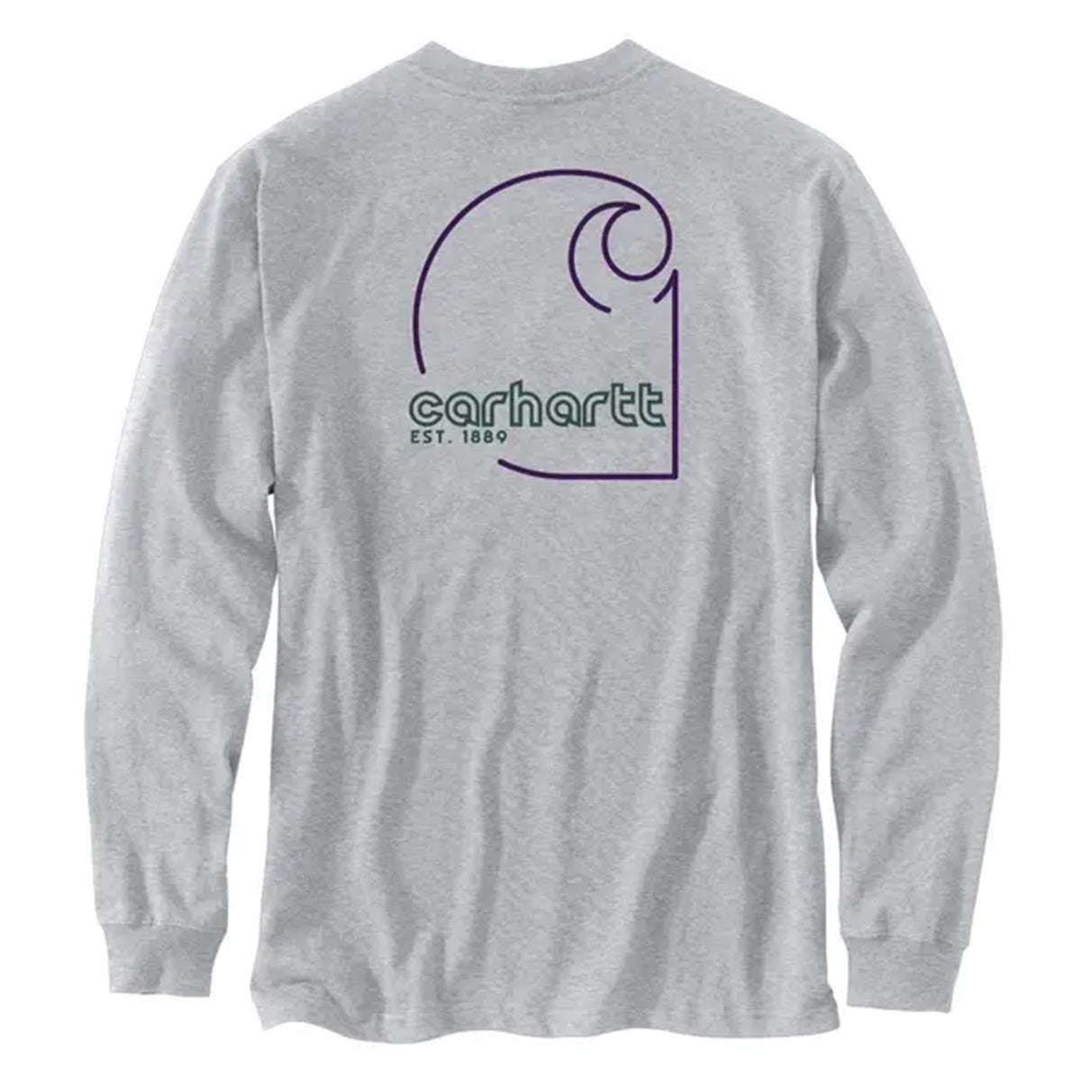 Loose Fit Heavyweight C Graphic LS