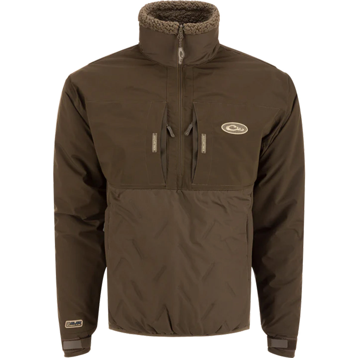 Drake LST Guardian Flex Double Down Eqwader 1/4 Zip Jacket