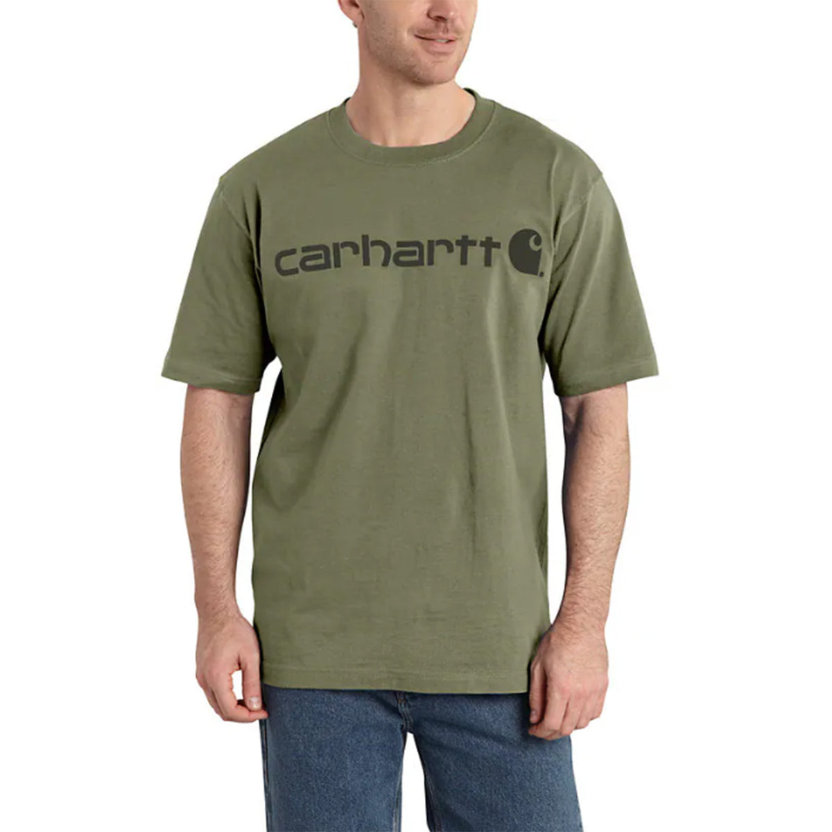 Loose Fit Heavyweight Short-Sleeve Logo Graphic T-Shirt