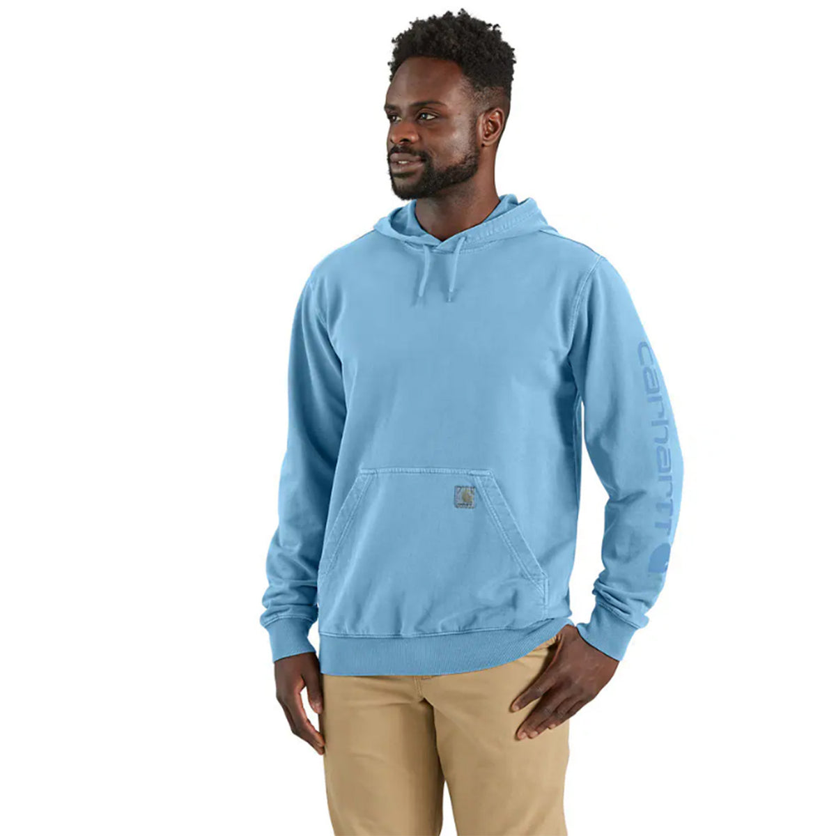 Relaxed Fit Midweight Garment Dyed Graphic Sweatshirt