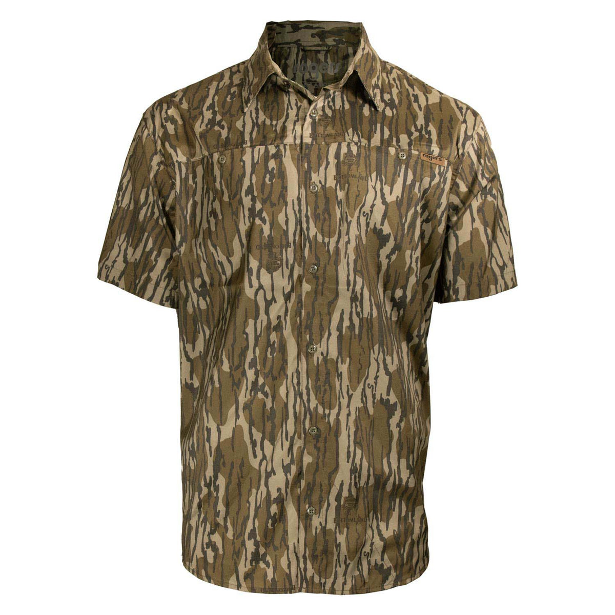 Tough Guide Camo Short Sleeve Button-Down Shirt with Bug Protection