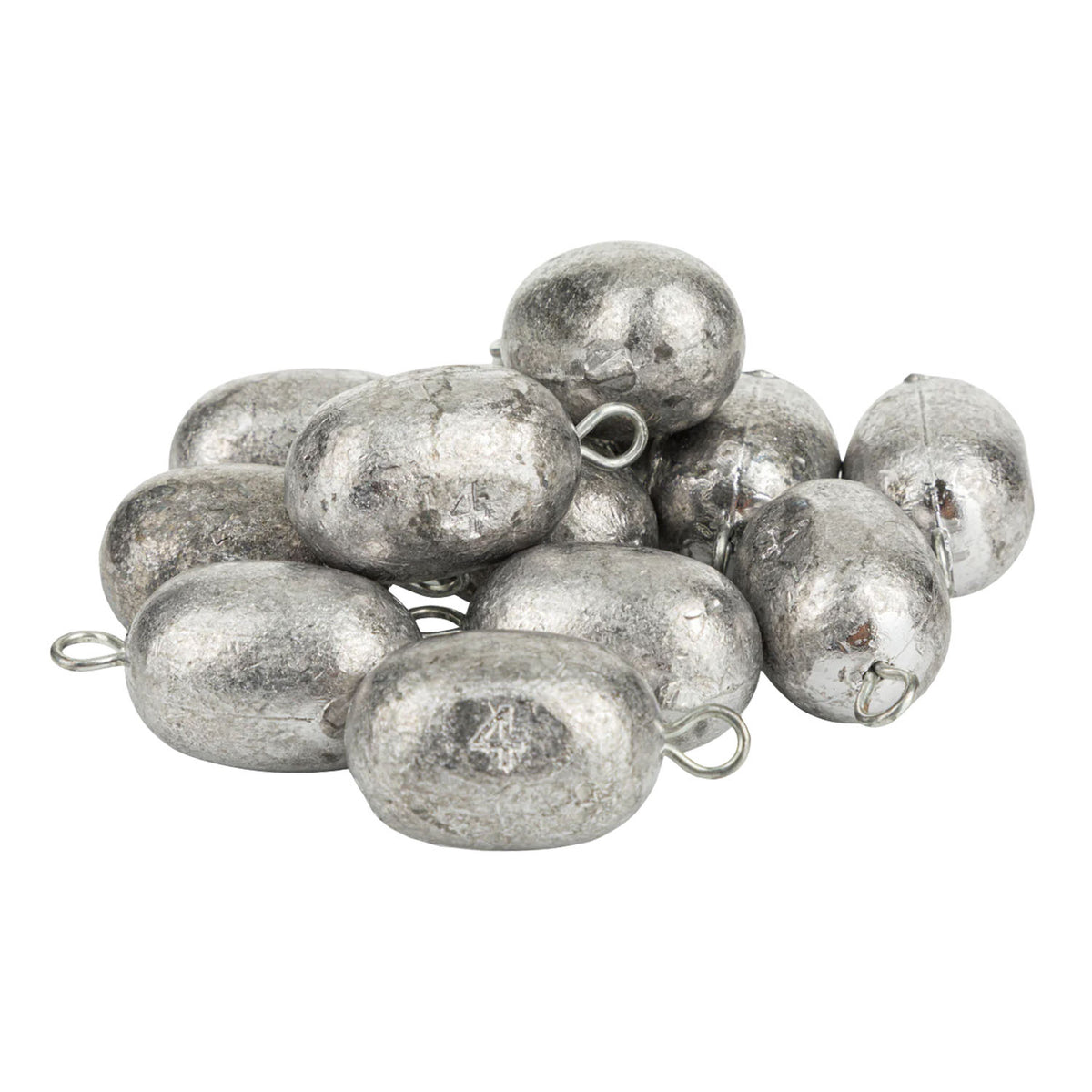 Texas Rig Egg Weights, 12 Pack