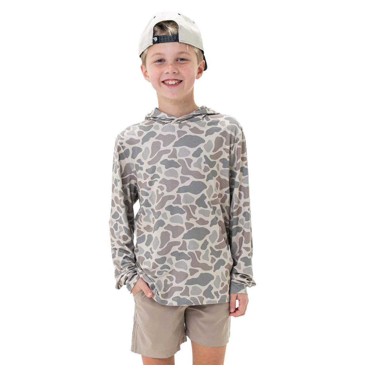 Youth Performance Camo Hoodie
