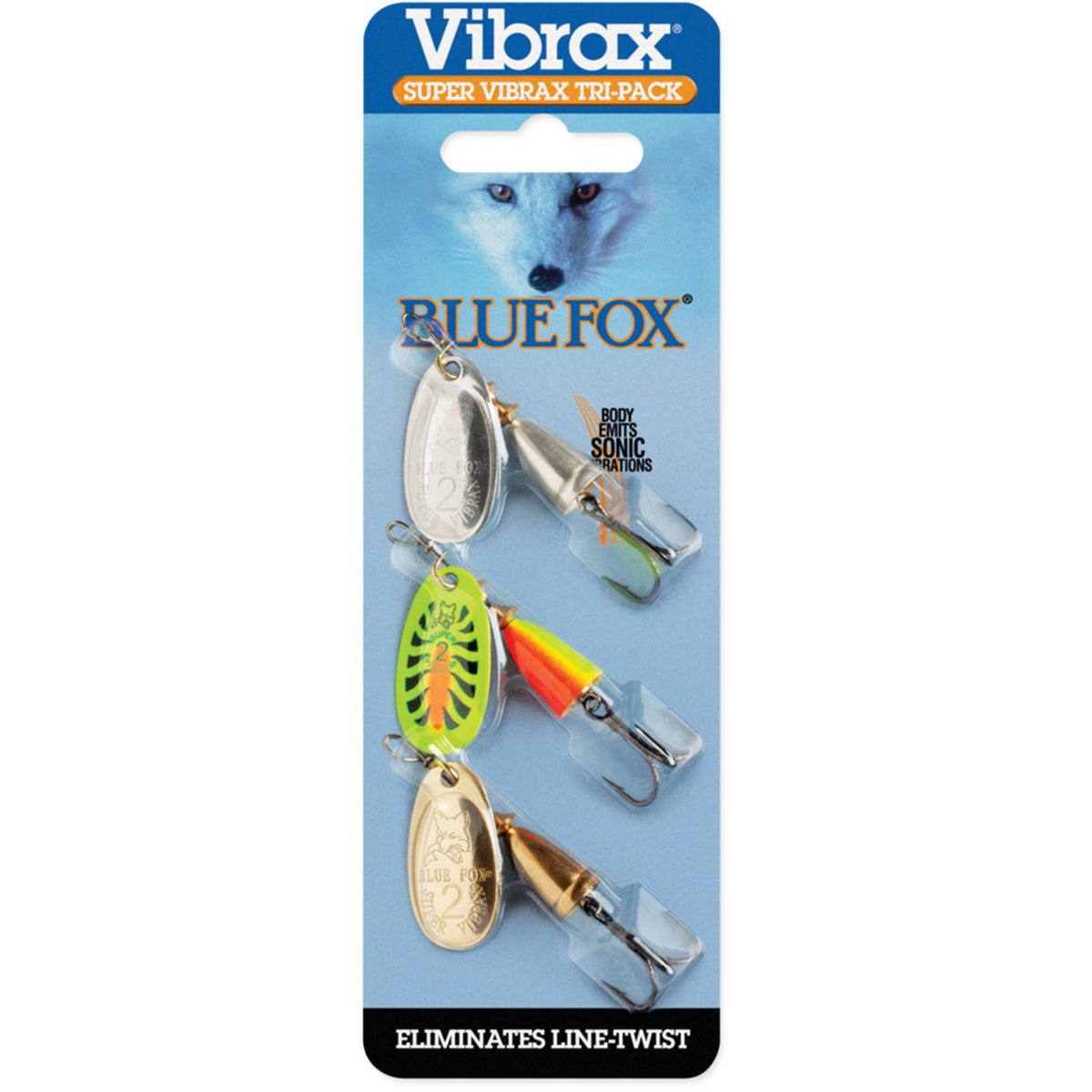 Blue Fox Super Vibrax Tri Pack