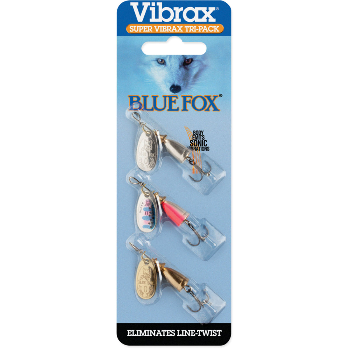 Blue Fox Super Vibrax Tri Pack