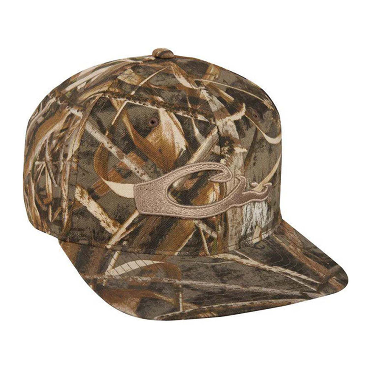 Camo Flat Bill Cap