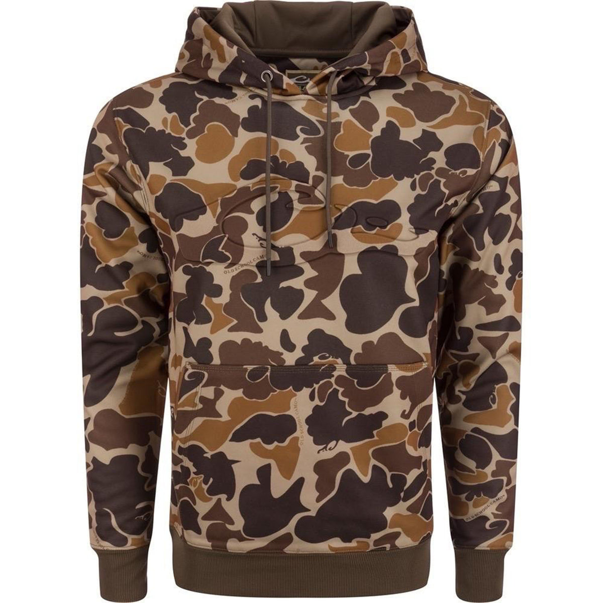 Back Eddy Embossed Hoodie