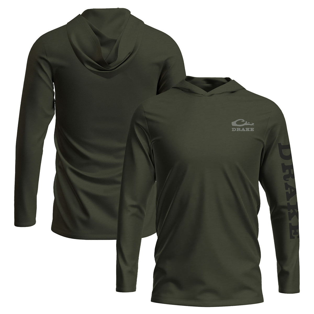 Logo Long Sleeve Hoodie T-Shirt