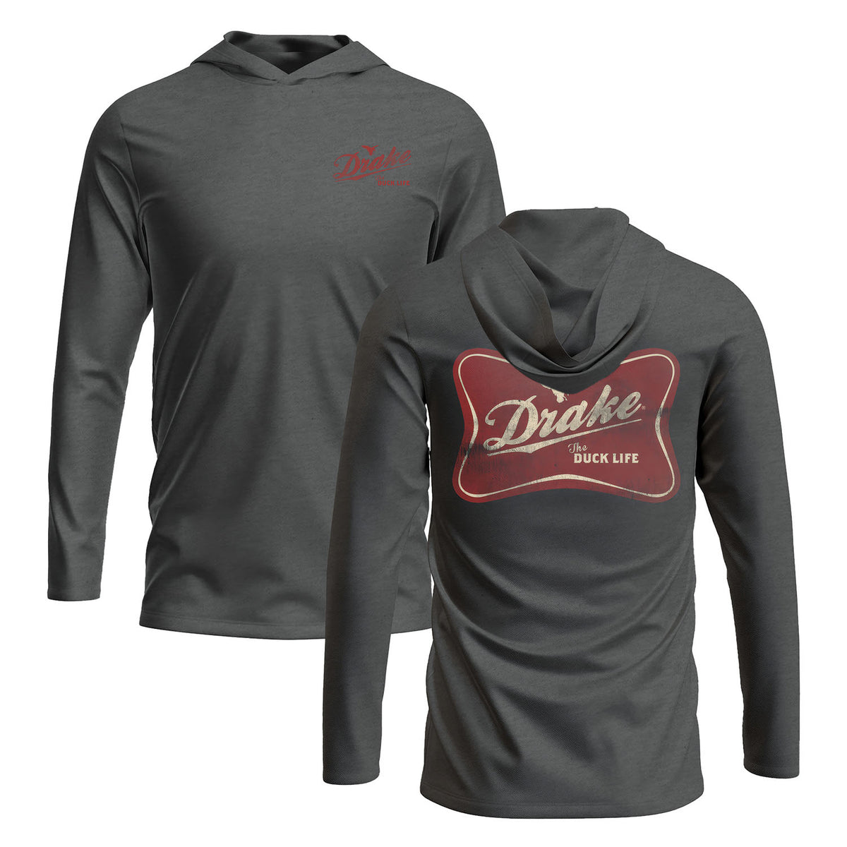 Drake Life Graphic Long Sleeve Hoodie T-Shirt