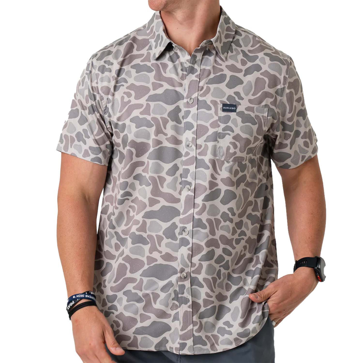Performance Button Up