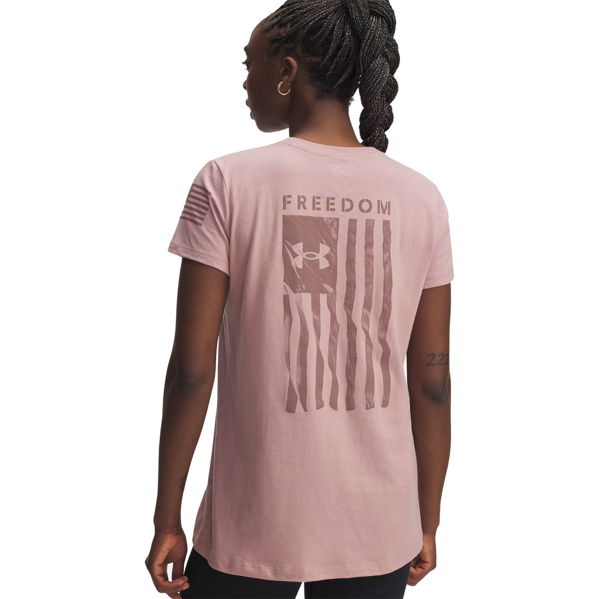 UA Women's Freedom Flag T-Shirt
