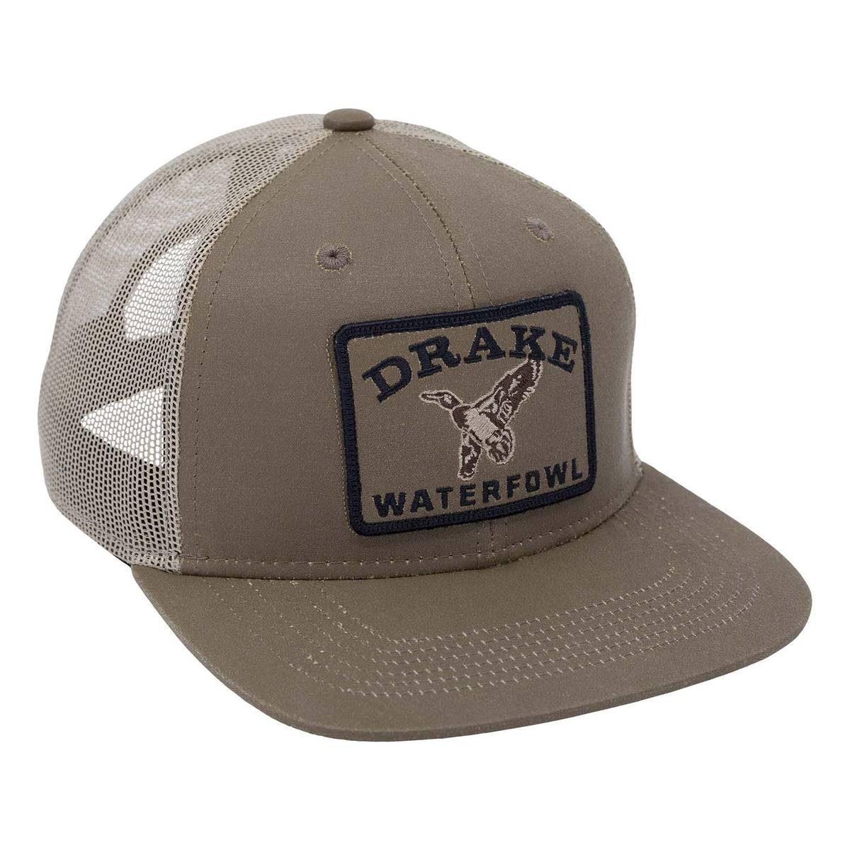 Waxed Cotton Duck Patch Mesh Back Cap
