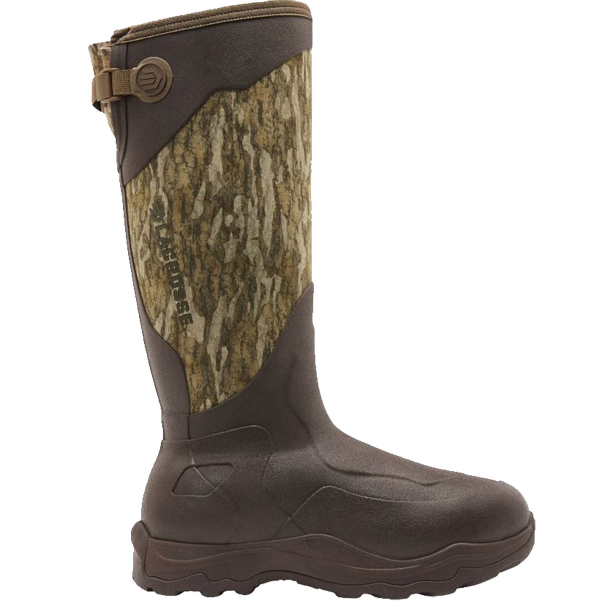 Alpha Agility 17" Mossy Oak Bottomland 800G Pull On Boots