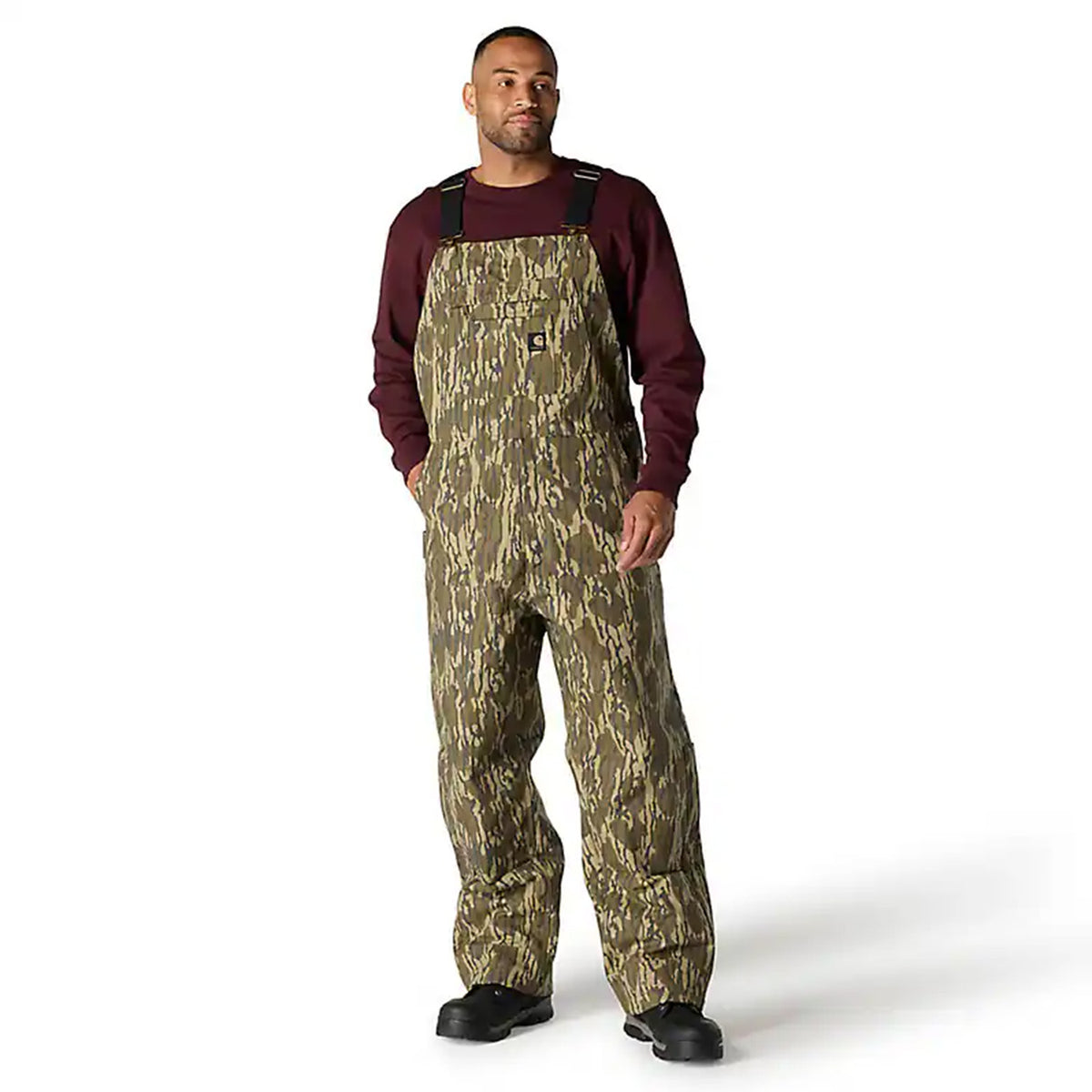 Rugged Flex Duck Loose Fit Camo Bib Overall
