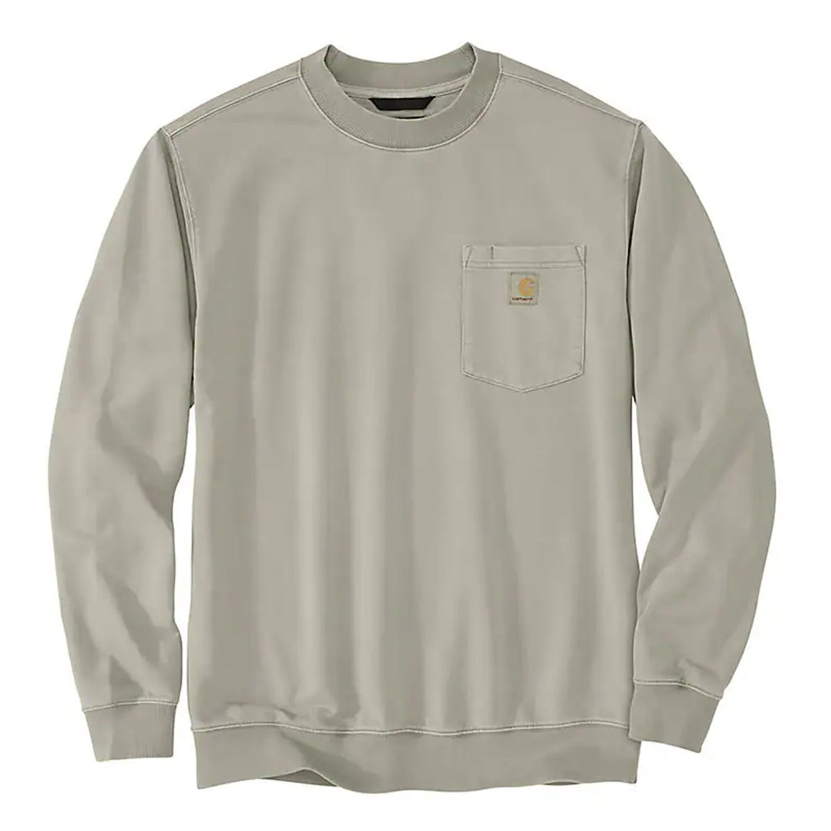 Relaxed Fit Midweight Garment Dyed French Terry Crewneck Sweatshirt