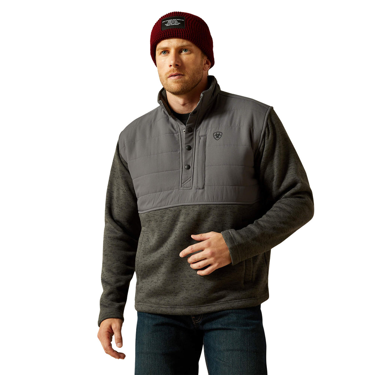 Caldwell Reinforced Snap Sweater