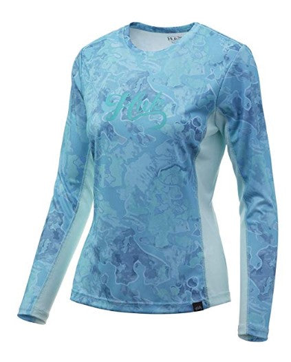 Women's Camo Icon Long-Sleeve - Boca Grande