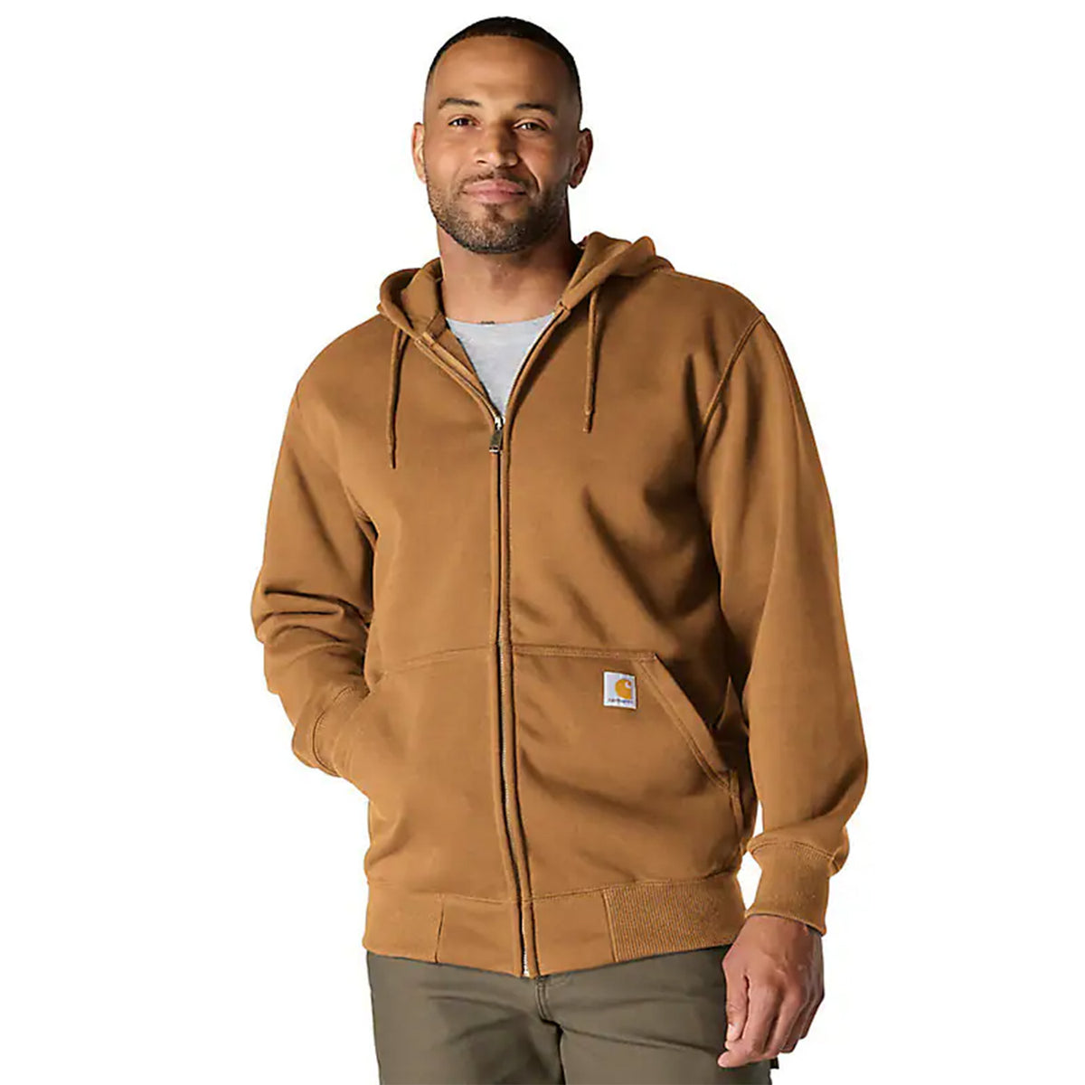 Rain Defender Loose Fit Heavyweight Full-Zip Sweatshirt