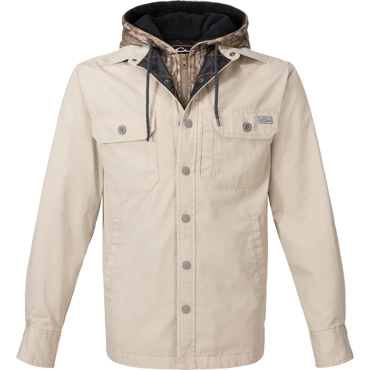 Campfire Canvas Shirt Jac Hoodie