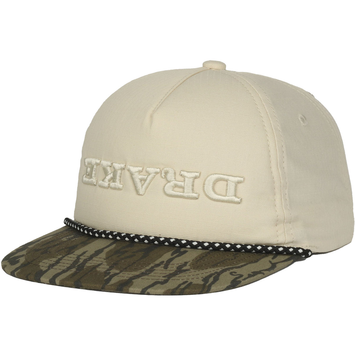 Flatbill 2 Tone Ripstop Rope Cap