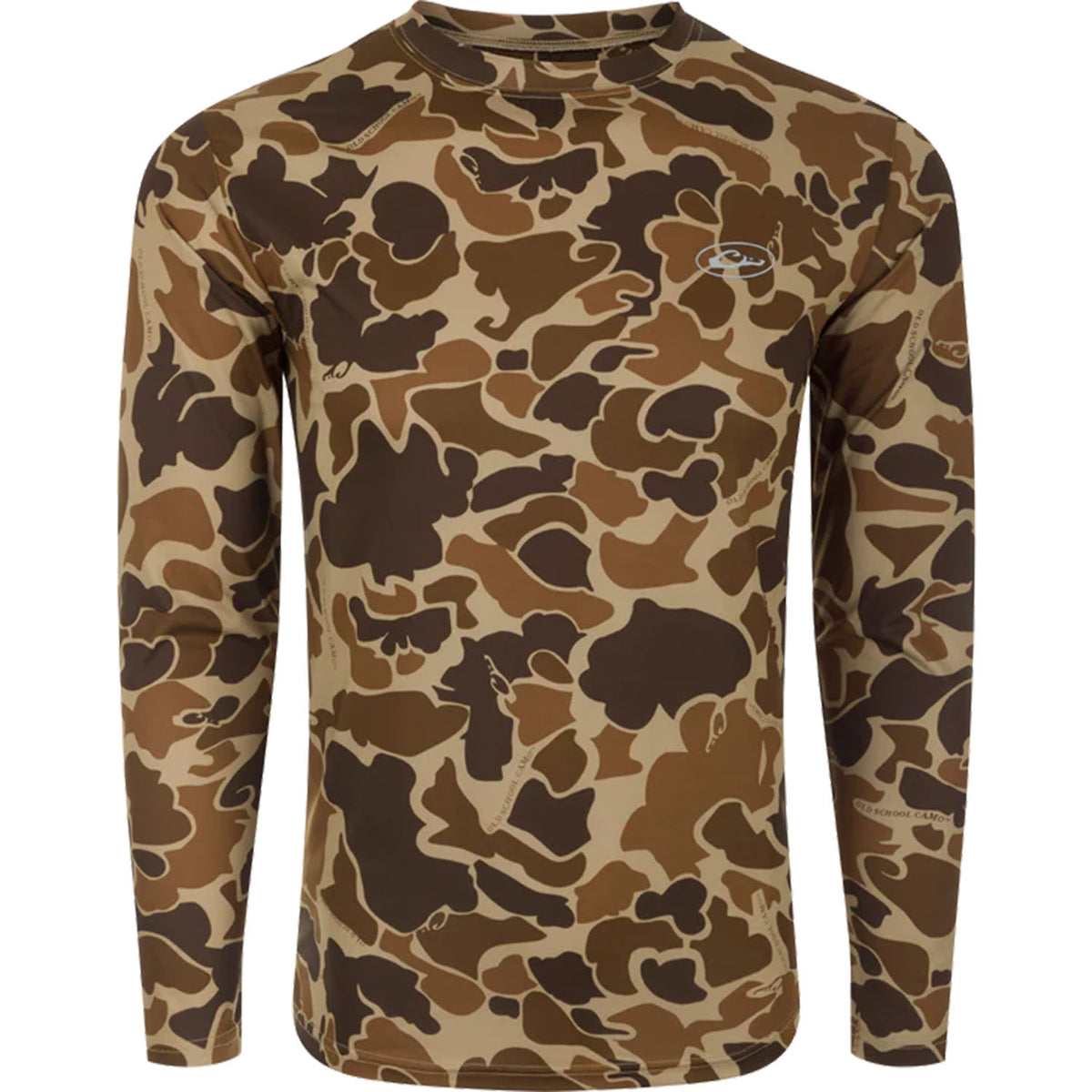 EST Camo Performance Crew Long Sleeve Old School