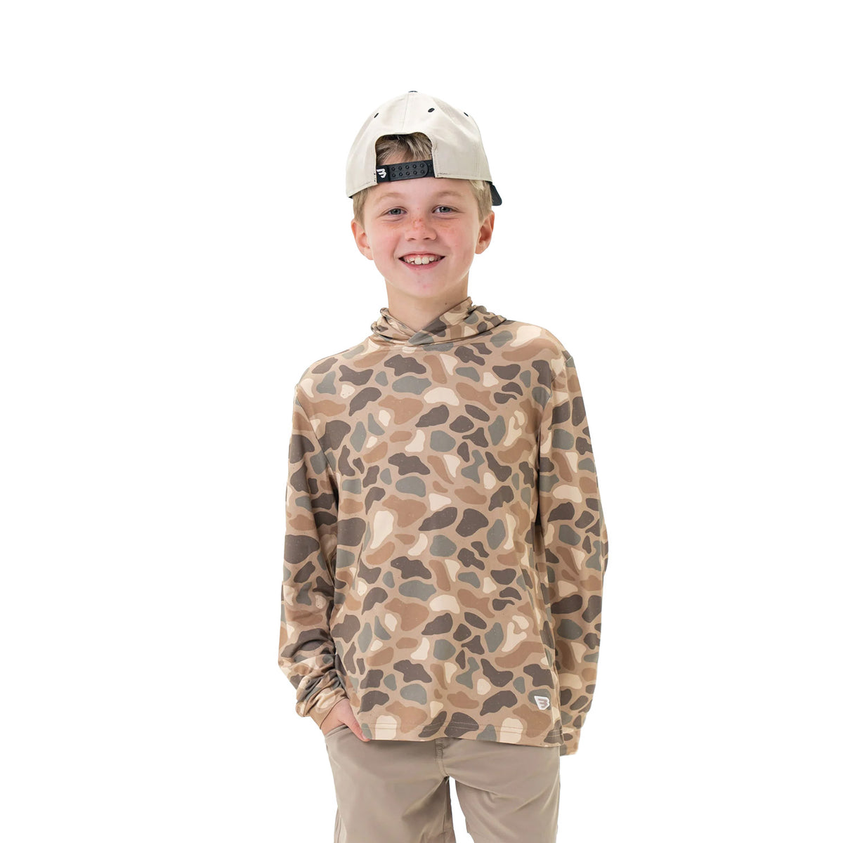 Youth Performance Camo Hoodie