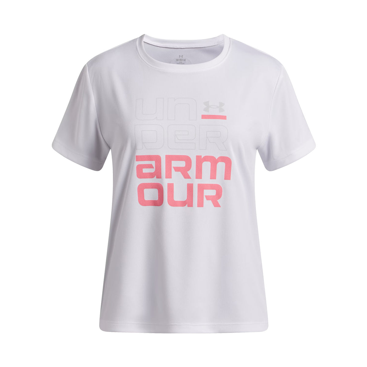 Girls Tech Split Wordmark Short-Sleeve Shirt