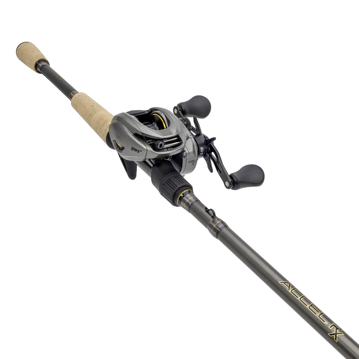 Accel RX Left Hand Baitcast Rod and Reel Combo