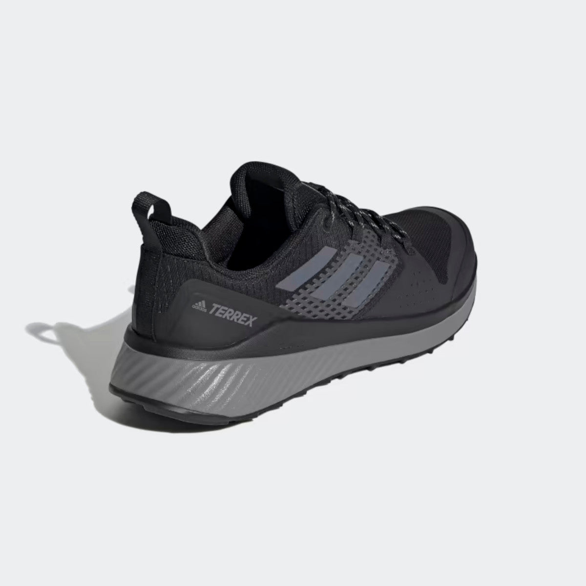 Back titled image of the Adidas Terrex Folgian Hiker Black/Grey