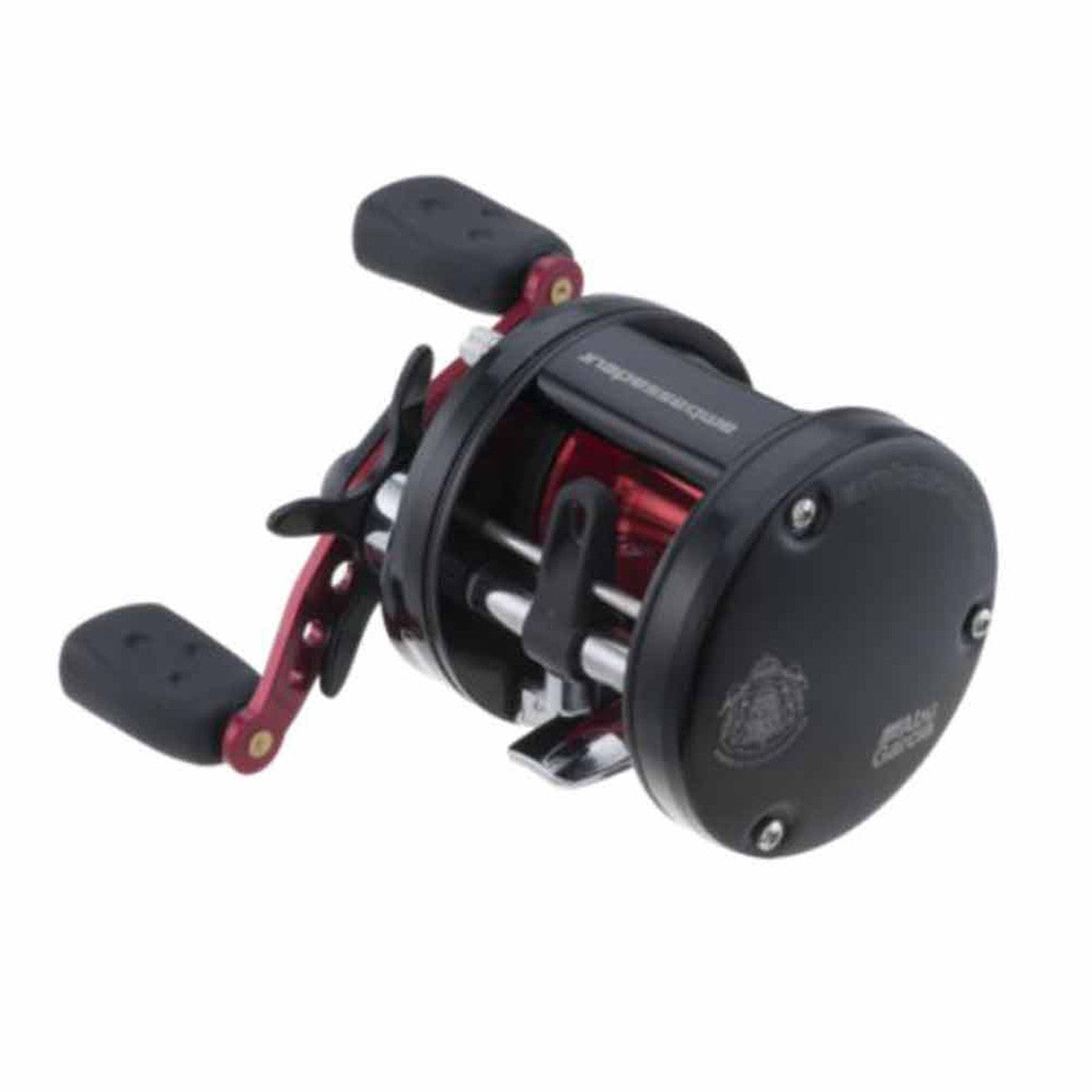 Tilted image of the Abu Garcia Ambassadeur STX Round Reel.