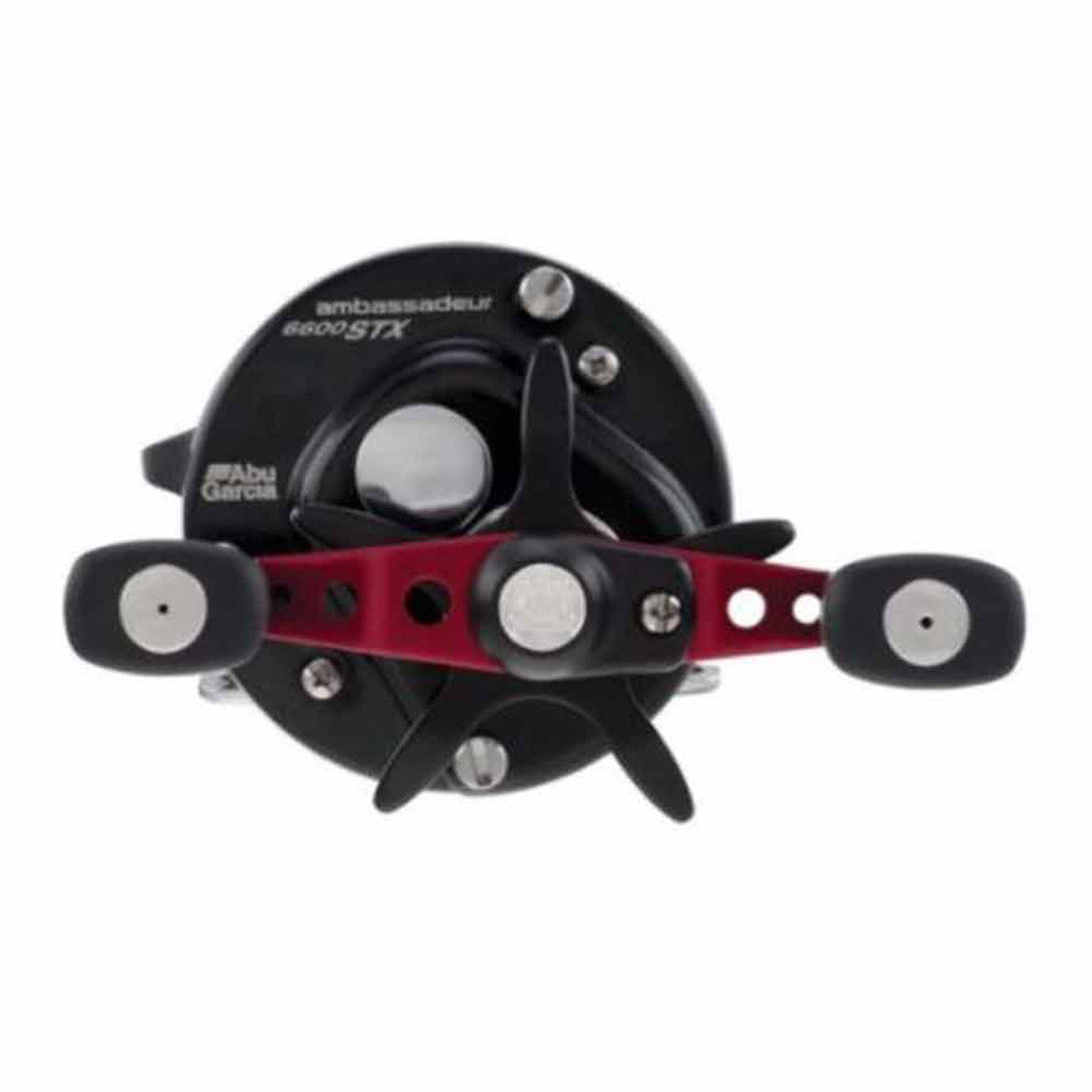 Side image of the Abu Garcia Ambassadeur STX Round Reel.