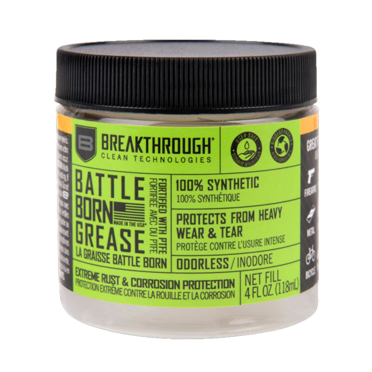 Image of the Allen Co. Battle Born Firearm Grease with PTFE.