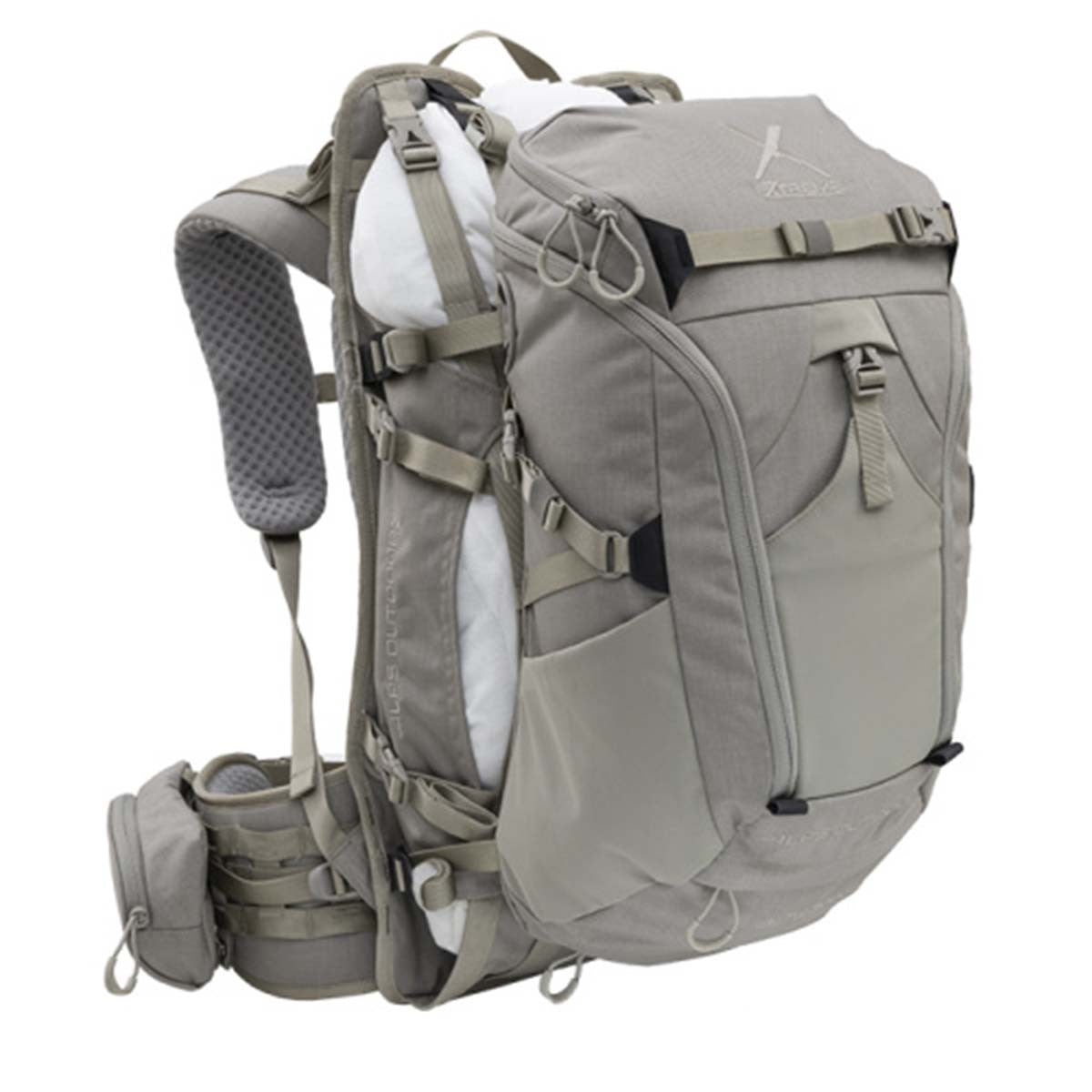 Elite 1800 Pack and Frame, Stone Gray