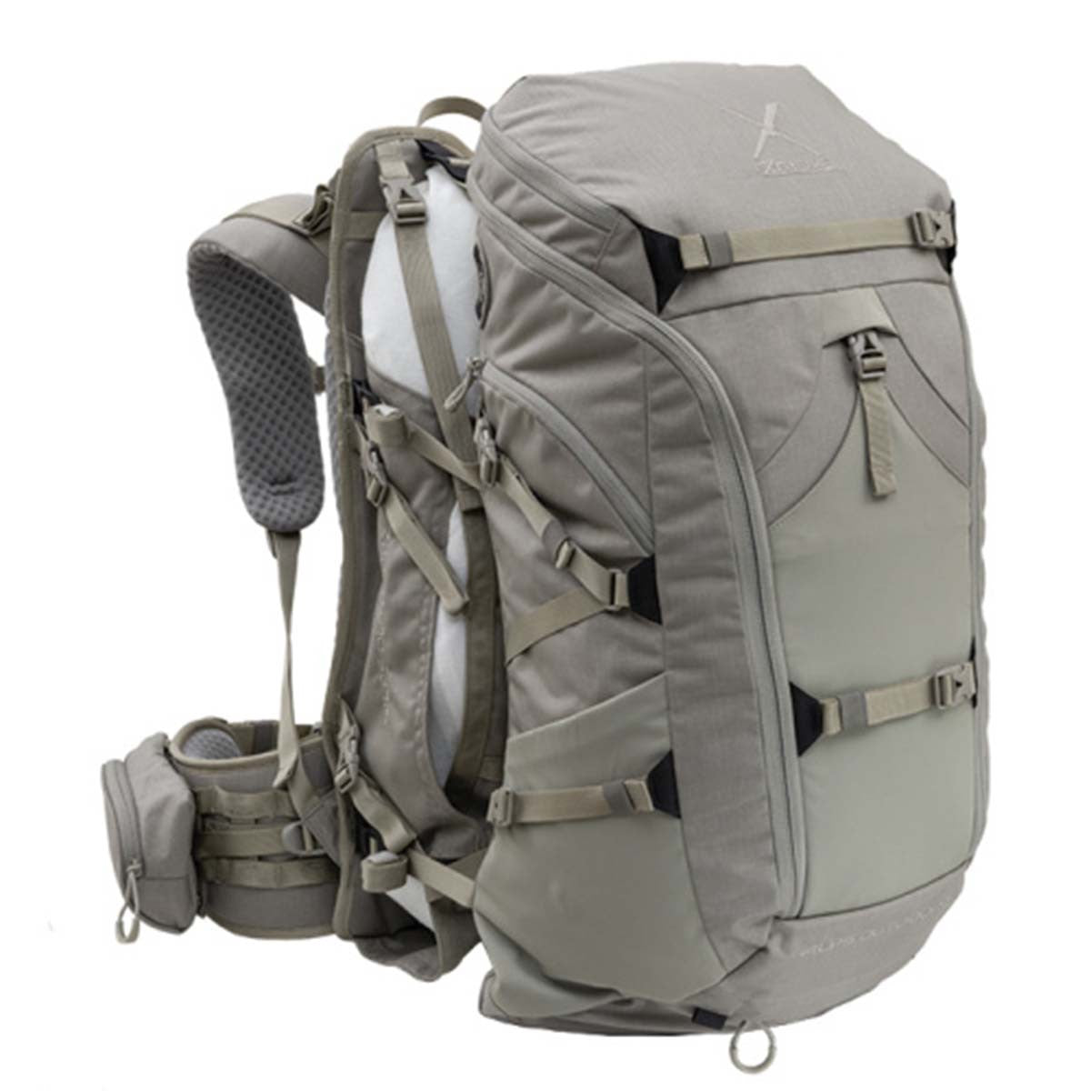 Elite 3800 Pack and Frame, Stone Gray