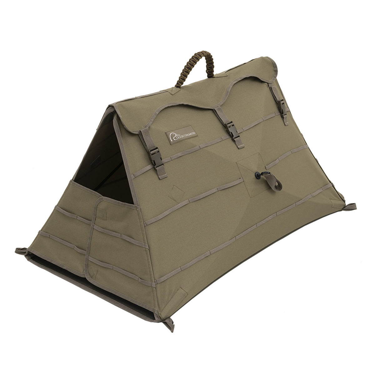 Alps Outdoorz DU Alpha Dog Blind front zipped up image 