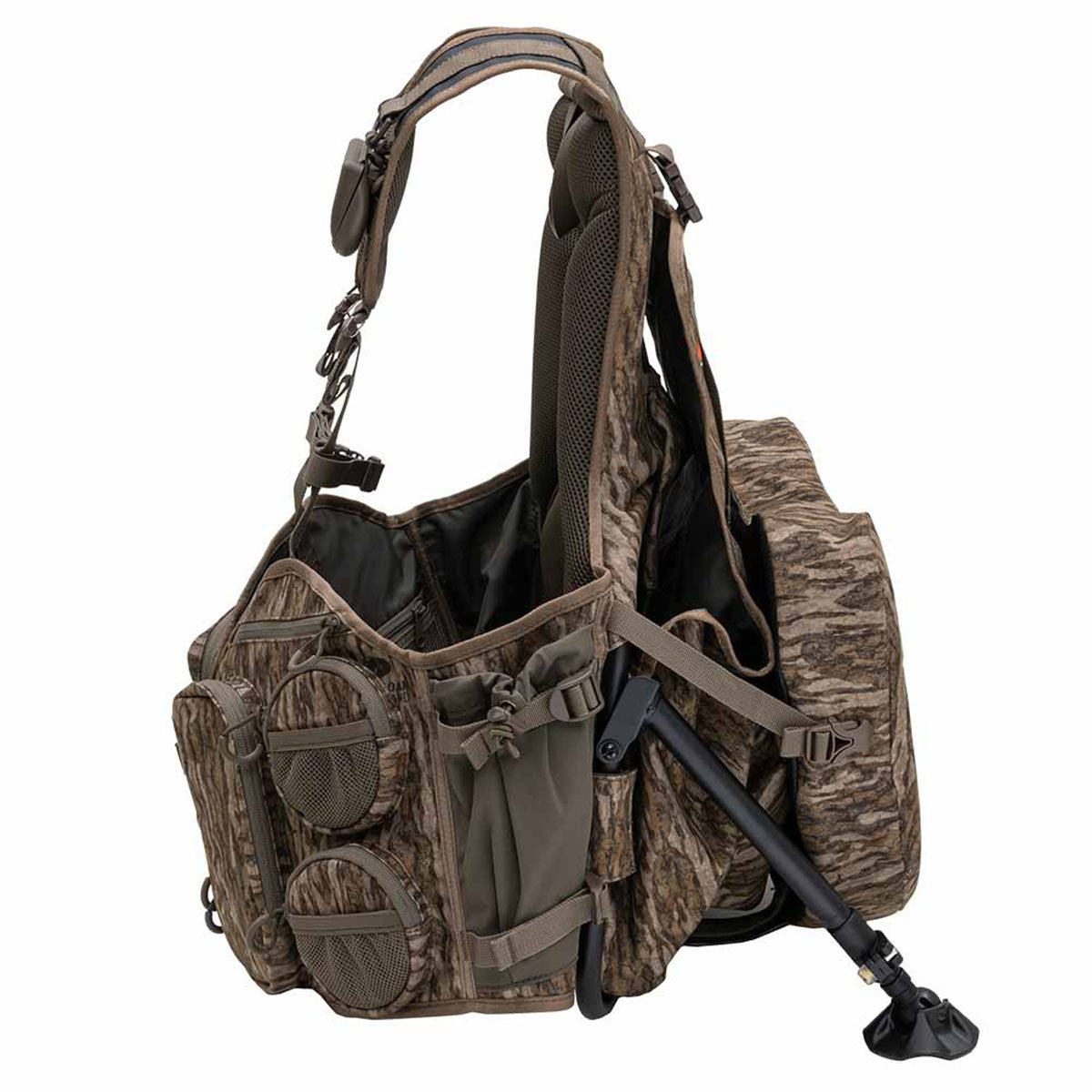 ALPS OutdoorZ Grand Slam Turkey Vest, Mossy Oak Bottomland Camo Side Image