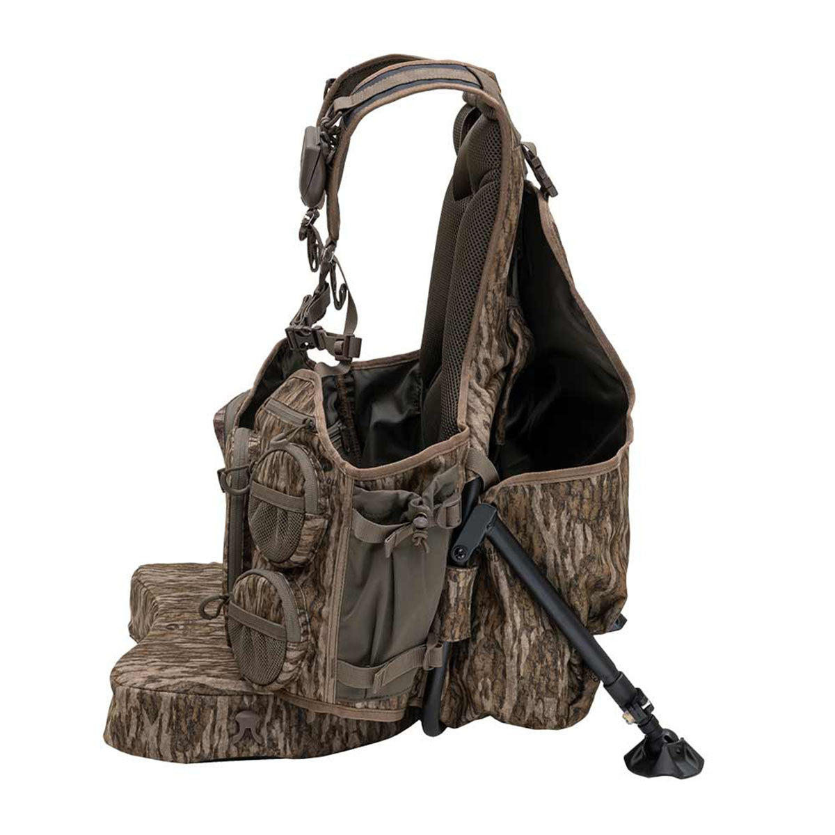 ALPS OutdoorZ Grand Slam Turkey Vest, Mossy Oak Bottomland Camo Side Image