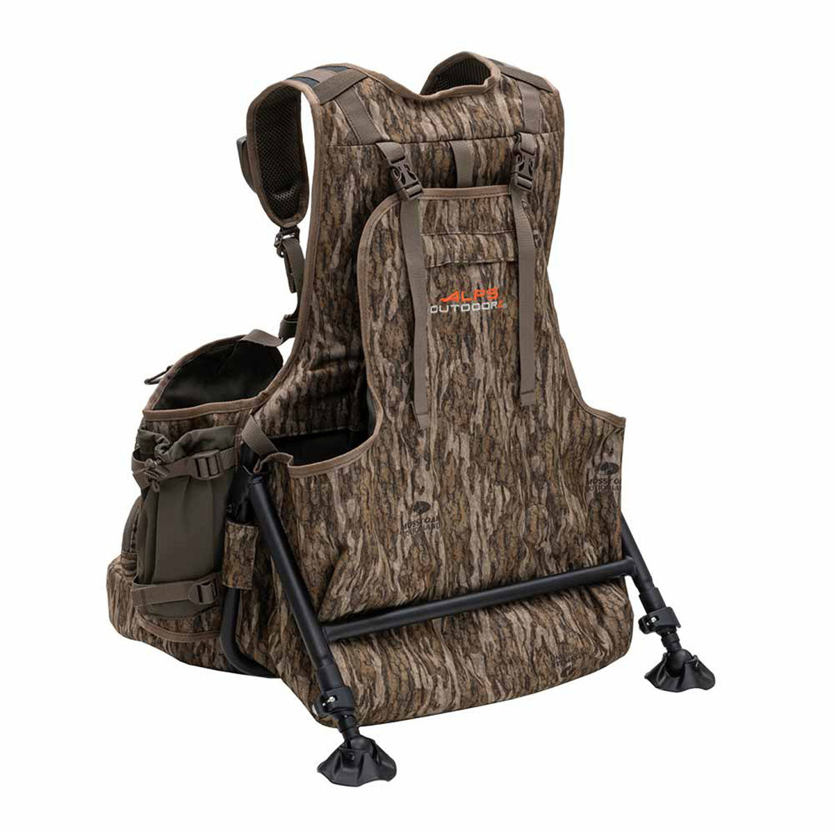 ALPS OutdoorZ Grand Slam Turkey Vest, Mossy Oak Bottomland Camo Frame Image