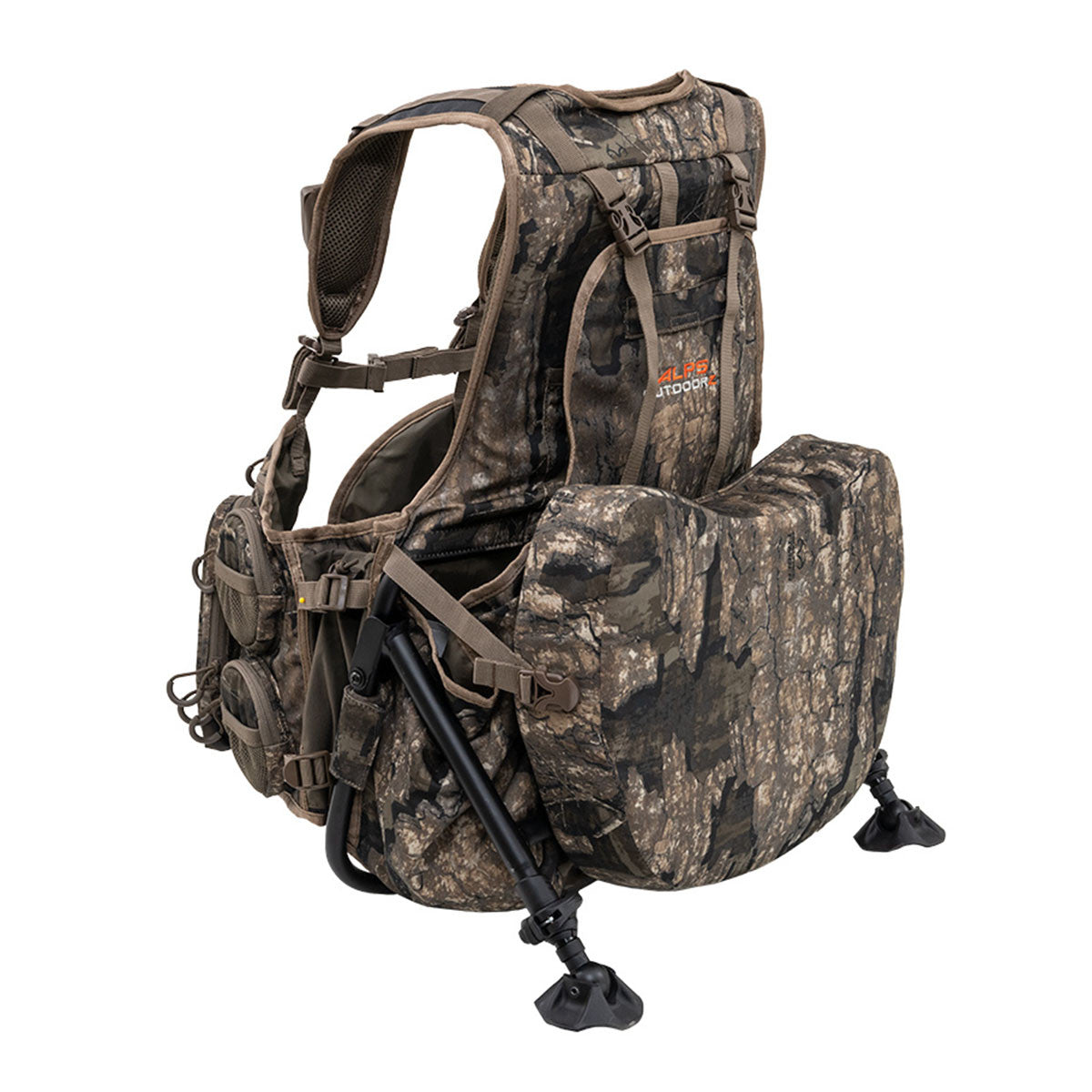 ALPS OutdoorZ Grand Slam Turkey Vest, Realtree Timber Back with Seat Up