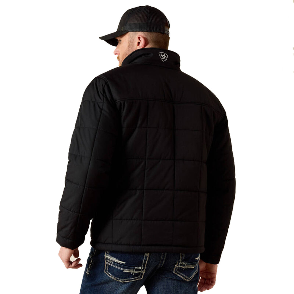 Back Model Image of the Ariat Crius Insulated Jacket.