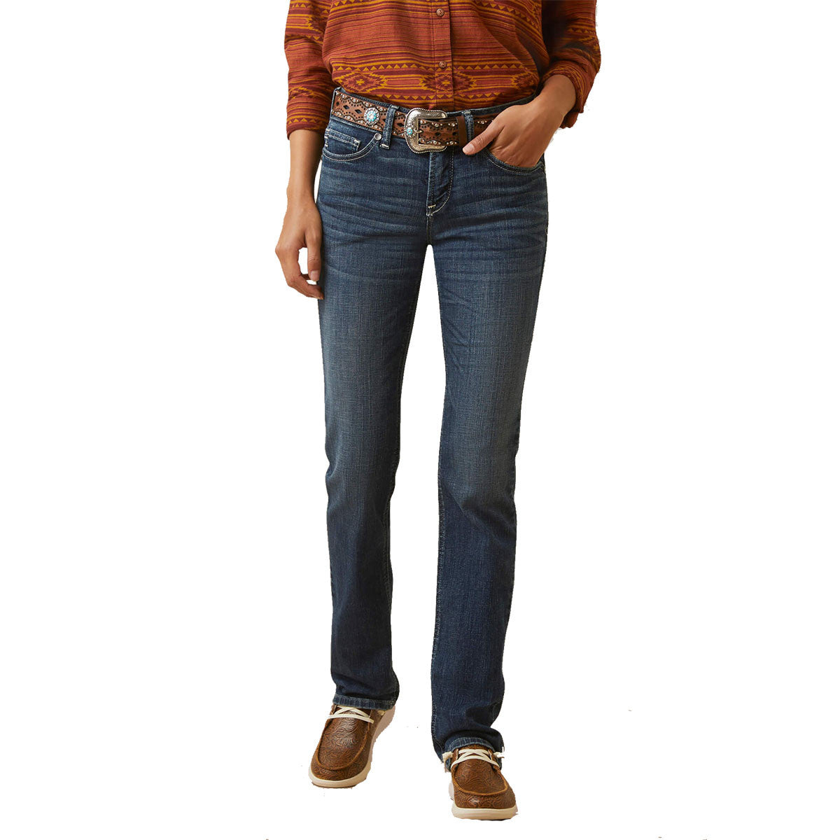 Women's R.E.A.L Perfect Rise Straight Madyson Jeans