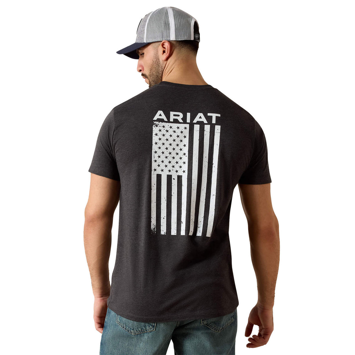 Ariat Freedom T-Shirt image in Charcoal Heather