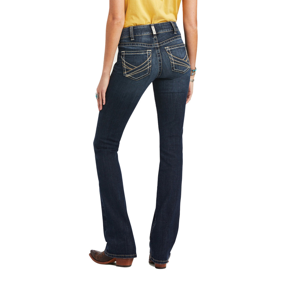 Ariat Women's R.E.A.L. Perfect Rise Lexie Boot Cut Jean back image