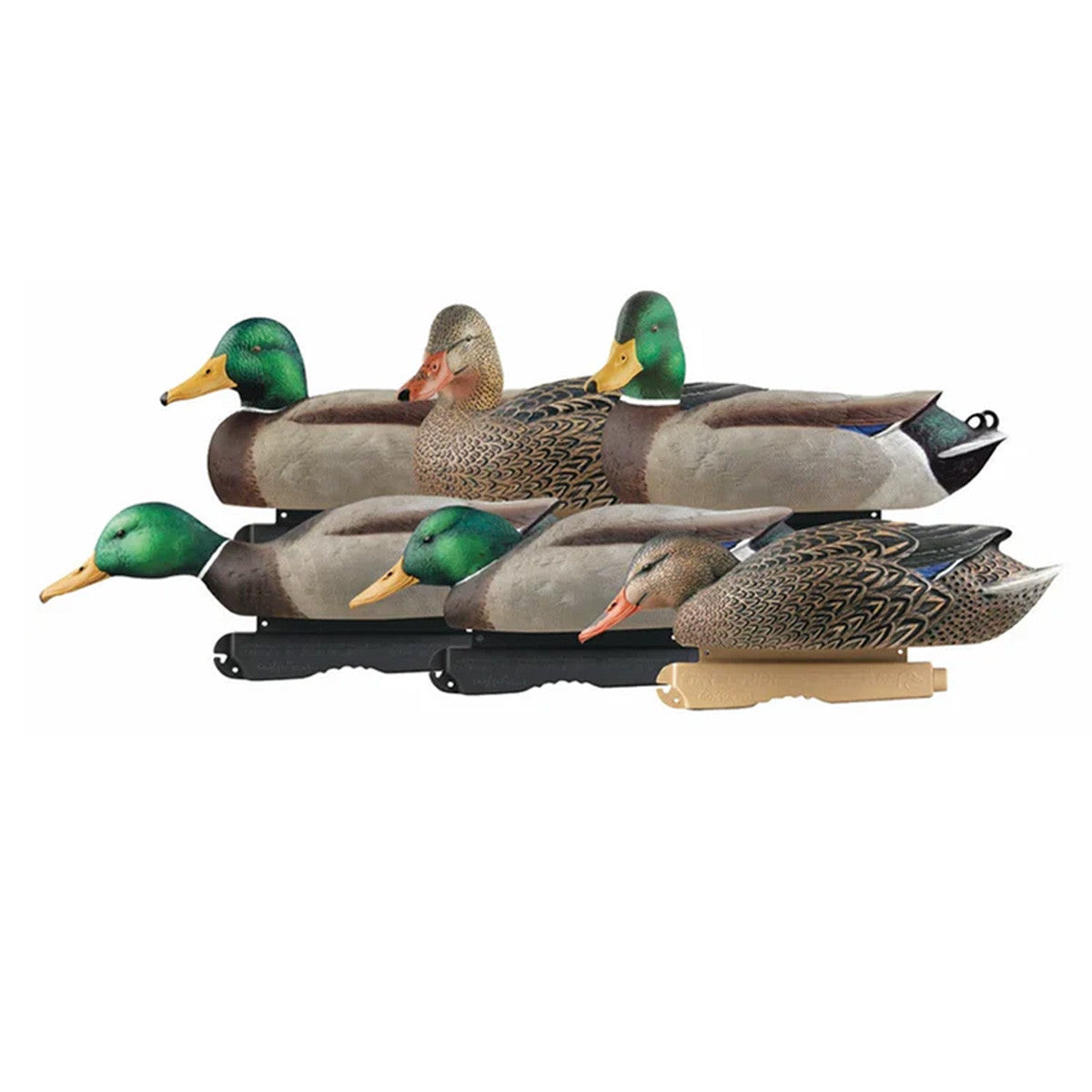 Image of GHG Decoy Systems Pro-Grade Foam Filled Mallard Harvester 6 Pack.