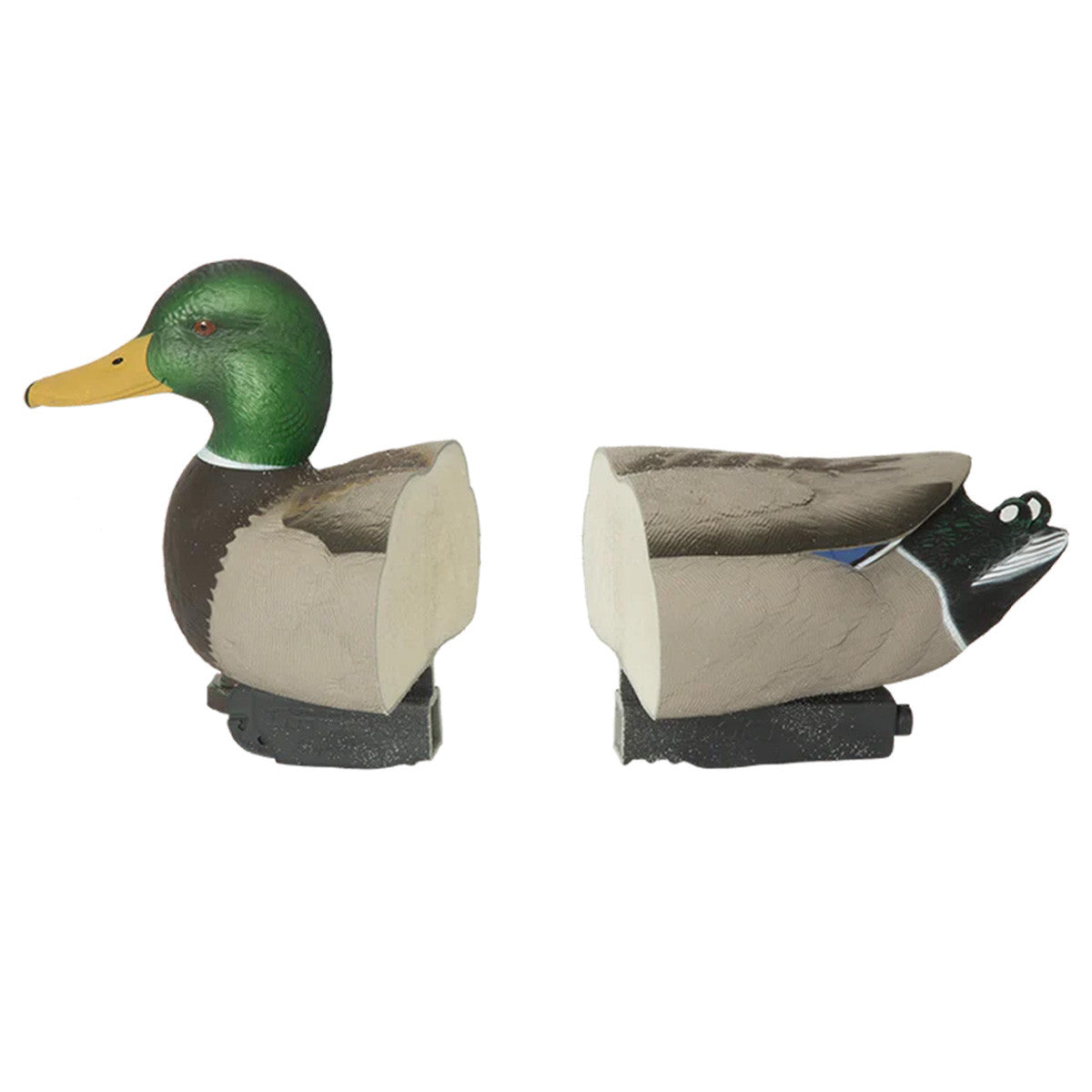 Image of split Foam Filled Mallard Harvester Duck Decoy.